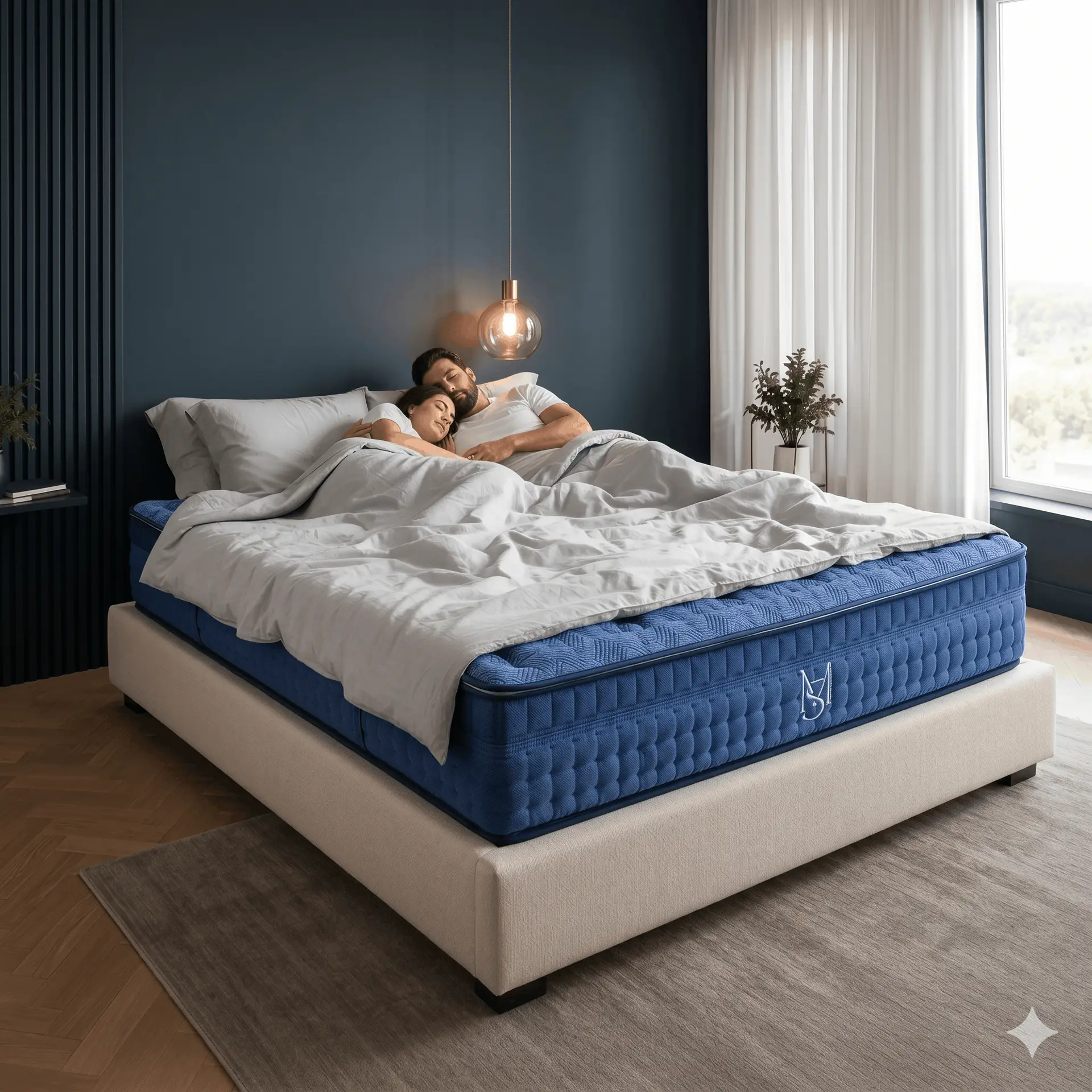 Materasso Sorrentino in camera da letto moderna